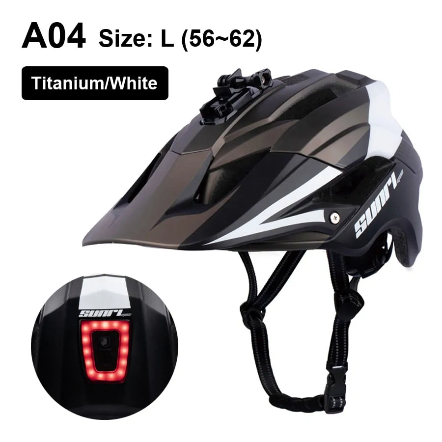 LED Rechargeable Cycling Bike Helmet